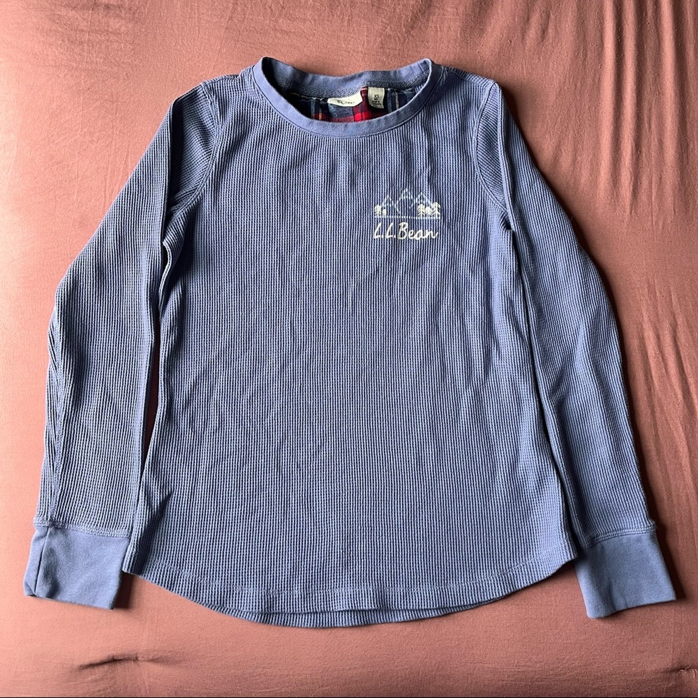 L.L. Bean Waffle Knit Shirt